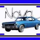 NEW 1970  Chevy Nova SS License Plate FREE SHIPPING!