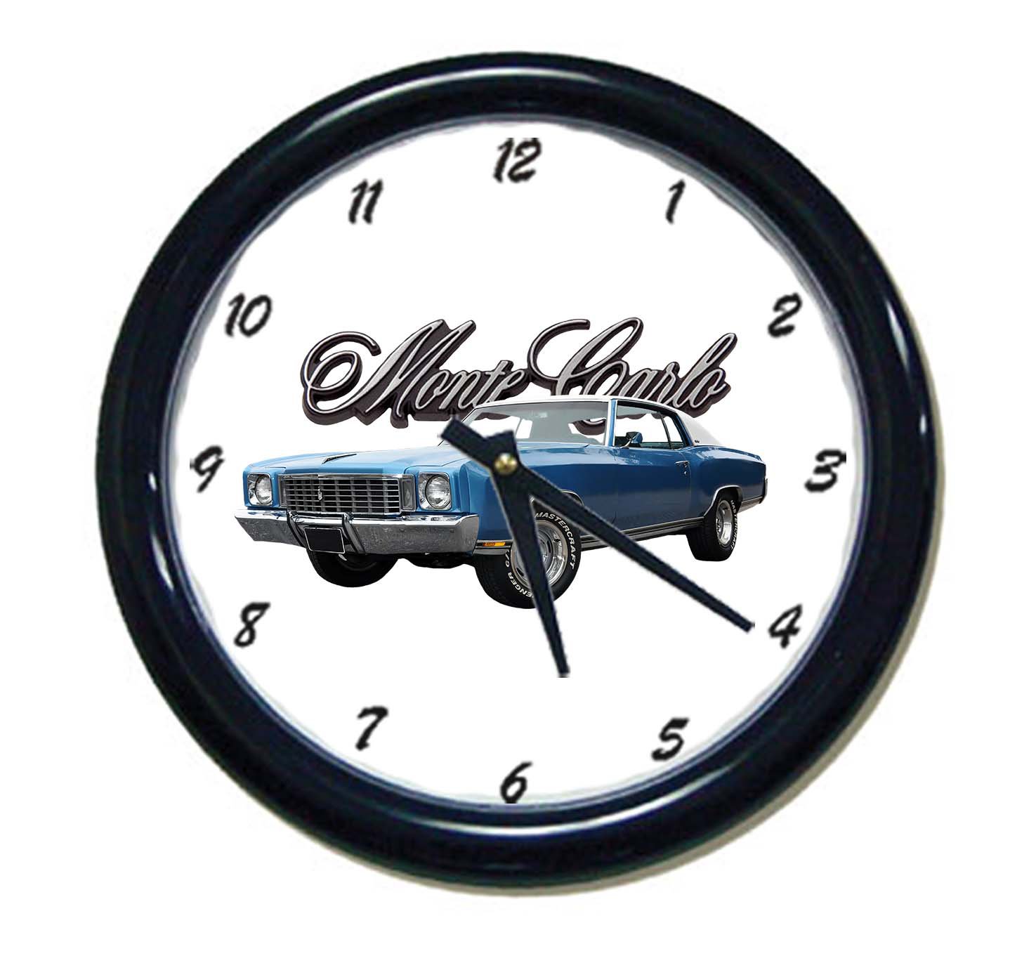 New 1972 Chevy Monte Carlo Wall Clock