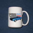 New Huge 15 Oz. Blue 1970 Plymouth AAR Cuda Mug