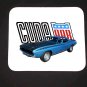 New 1970 Blue Plymouth AAR Cuda Mousepad!!