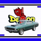 NEW 1973 Dodge Demon License Plate FREE SHIPPING!
