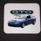 New 2006 Blue Pontiac GTO Mousepad!