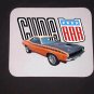 New 1970 Orange Plymouth AAR Cuda Mousepad!!