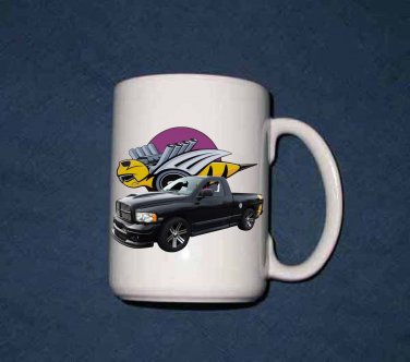 New 15 oz.  2004 Dodge Rumble Bee mug!