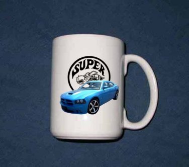 New 15 oz.2008 Dodge Superbee mug!