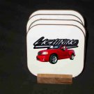Beautiful 2000 Ford Lightning Hard Coaster set!