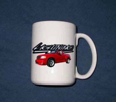 New 15 oz. 2000 Ford Lightning mug!