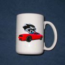 New 15 oz.2016 Dodge Challenger SRT Hellcat mug!