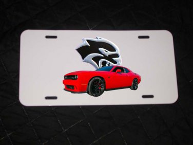 NEW 2016 Dodge Challenger SRT Hellcat License Plate FREE SHIPPING!