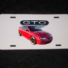 NEW Red 2006 GTO License Plate FREE SHIPPING! NEW Red 2006 GTO License Plate FREE SHIPPING!