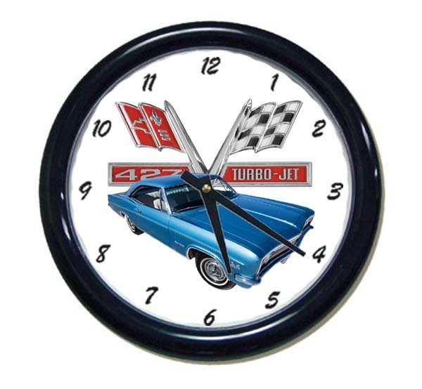 New 1966 Chevy Impala Wall Clock