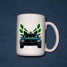 New Huge 15 Oz. Green 1973 Pontiac Trans AM Mug