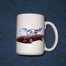 New 15 oz. 2003 50th anniversary Chevy Corvette mug!
