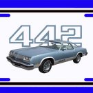 NEW 1976 Olds Cutlass 442 License Plate FREE SHIPPING!