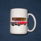 New 15 oz. 1965 Olds Cutlass 442 mug