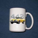 New 15 oz. 1970 Olds  Cutlass 442 mug