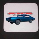 New 1968 Pontiac GTO LOGO Mousepad!