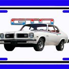 NEW 1974  GTO License Plate FREE SHIPPING!
