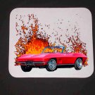 New 1967 Chevy Corvette in our lave series Mousepad