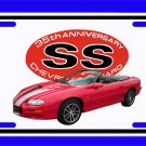 NEW 2002 35th anniversary Chevy Camaro License Plate FREE SHIPPING!