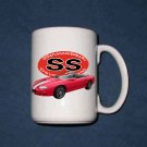 Huge 15 oz. 2002 35th Anniversary Chevy Camaro SS mug!