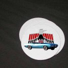 New  Blue 1969 Pontiac Firebird Convertible Soft Coaster set!!