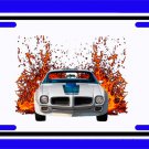New 1970 Pontiac Firebird Trans AM in our lava series License Plate FREE SHIPPING!