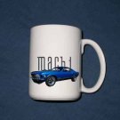 NEW 1970 Ford  Mustang  Mach 1 15 Oz mug!! FREE SHIPPING!!