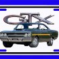 NEW 1970 Plymouth GTX License Plate!! FREE SHIPPING!!