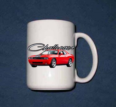 NEW 2010 Dodge Challenger  15 Oz mug!!  FREE SHIPPING!!