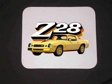 NEW 1978 Chevy Camaro Z28 Mousepad FREE SHIPPING!