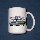 NEW 1970 Plymouth GTX mug!   15 Oz mug!!  FREE SHIPPING!!