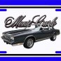 NEW 1985 Chevy Monte Carlo License Plate FREE SHIPPING!
