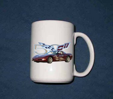 New 15 Oz.2003 Chevy Corvette Pace Car mug