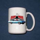 1969 Pontiac Firebird 15 Oz mug!!  FREE SHIPPING!!