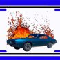 NEW 1968 Pontiac GTO in our lava series License Plate!! FREE SHIPPING!!