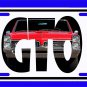 NEW 1967 Pontiac GTO in our Letters series License Plate!! FREE SHIPPING!!