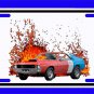 NEW 1970 AMC AMX in our lava series License Plate!!