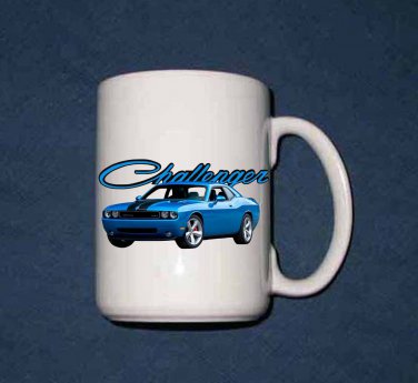 NEW 2009 Dodge Challenger 15 Oz mug!!  FREE SHIPPING!!