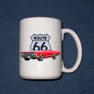NEW 1965 Olds Cutlass 442 in our route 66 series 15 Oz mug!!  FREE SHIPPING!!