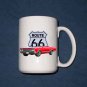 NEW 1965 Olds Cutlass 442 in our route 66 series 15 Oz mug!!  FREE SHIPPING!!