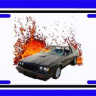 1985 Buick Grand National in our lava series License Plate! FREE SHIPPING!