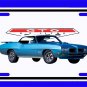 NEW 1970 Pontiac GTO License Plate!! FREE SHIPPING!!