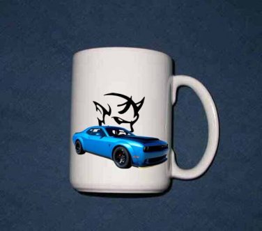 NEW  2018 Dodge Demon 15 Oz mug!!  FREE SHIPPING!!