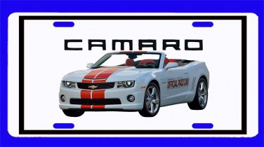 NEW 2011 Chevy Camaro Pace Car License Plate!! FREE SHIPPING!!