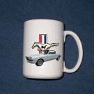 NEW 1966 Ford Mustang Fastback 15 Oz mug!! FREE SHIPPING!!
