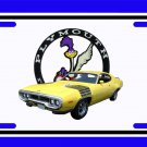NEW 1972 Plymouth Roadrunner License Plate!! FREE SHIPPING!!