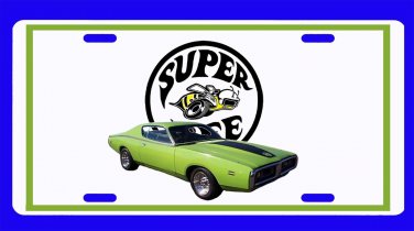NEW 1971 Dodge Superbee License Plate!! FREE SHIPPING!!