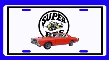 NEW 1969 Dodge Superbee License Plate!! FREE SHIPPING!!