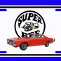 NEW 1969 Dodge Superbee License Plate!! FREE SHIPPING!!
